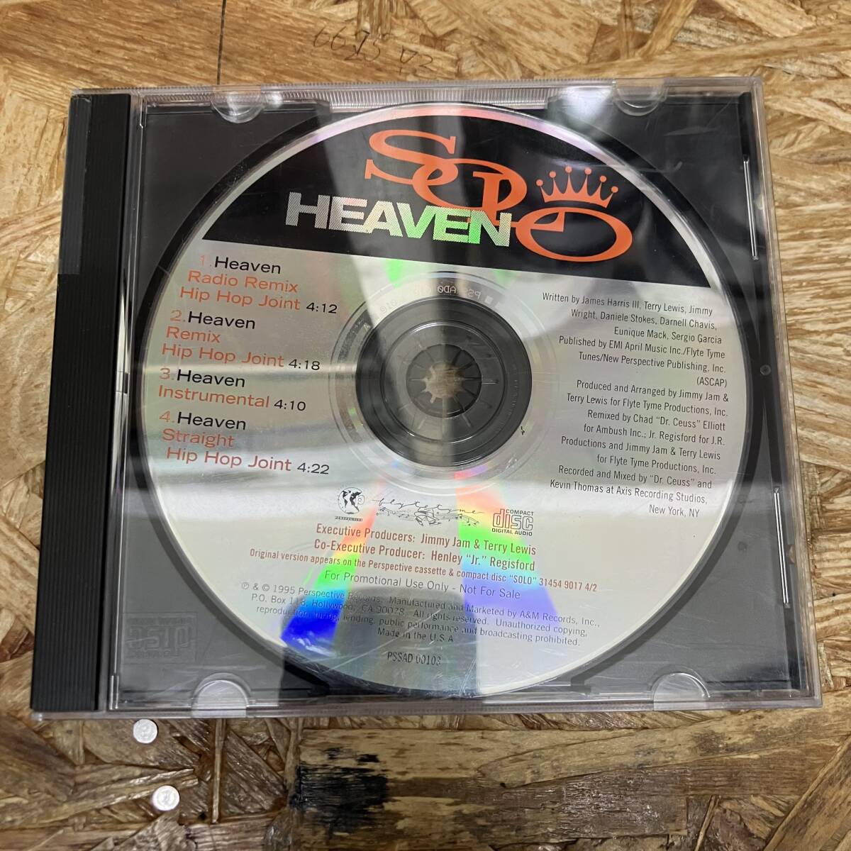 ◎ HIPHOP,R&B SOLO - HEAVEN INST,シングル CD 中古品の画像1
