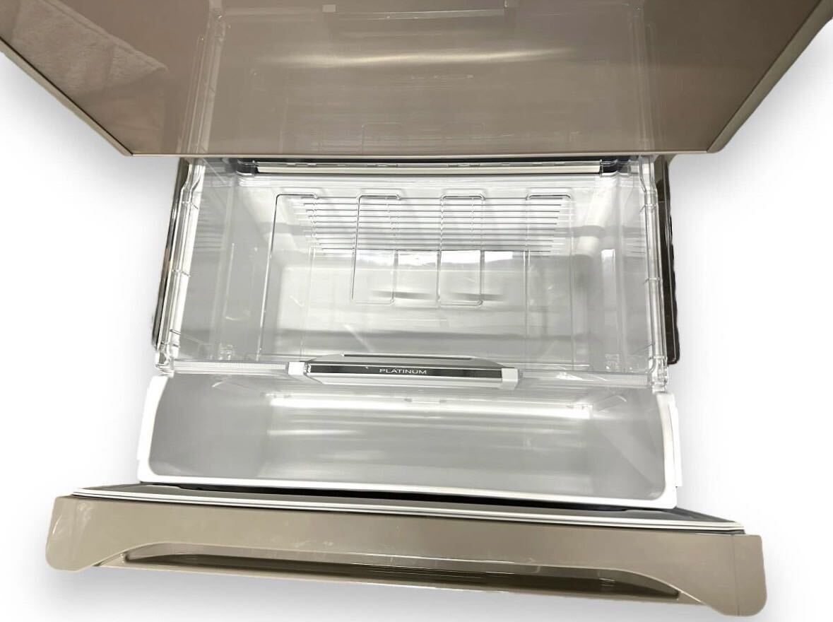 '22年製 HITACHI 日立 ノンフロン冷凍冷蔵庫 R-S40SXN 401L 極美品_画像5
