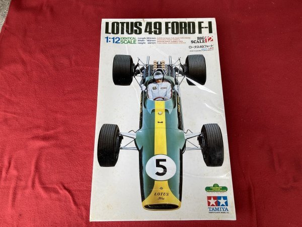 タミヤ 1/12 ロータス 49 フォード F-1 未組立 / TAMIYA LOTUS FORD_画像1