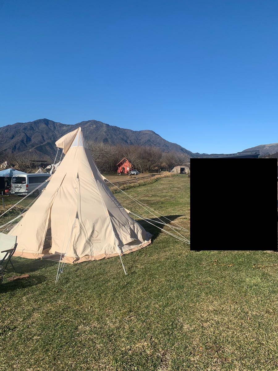 スモア s'more Tippo400キャンプ テント 専用グランドシートセットの画像2