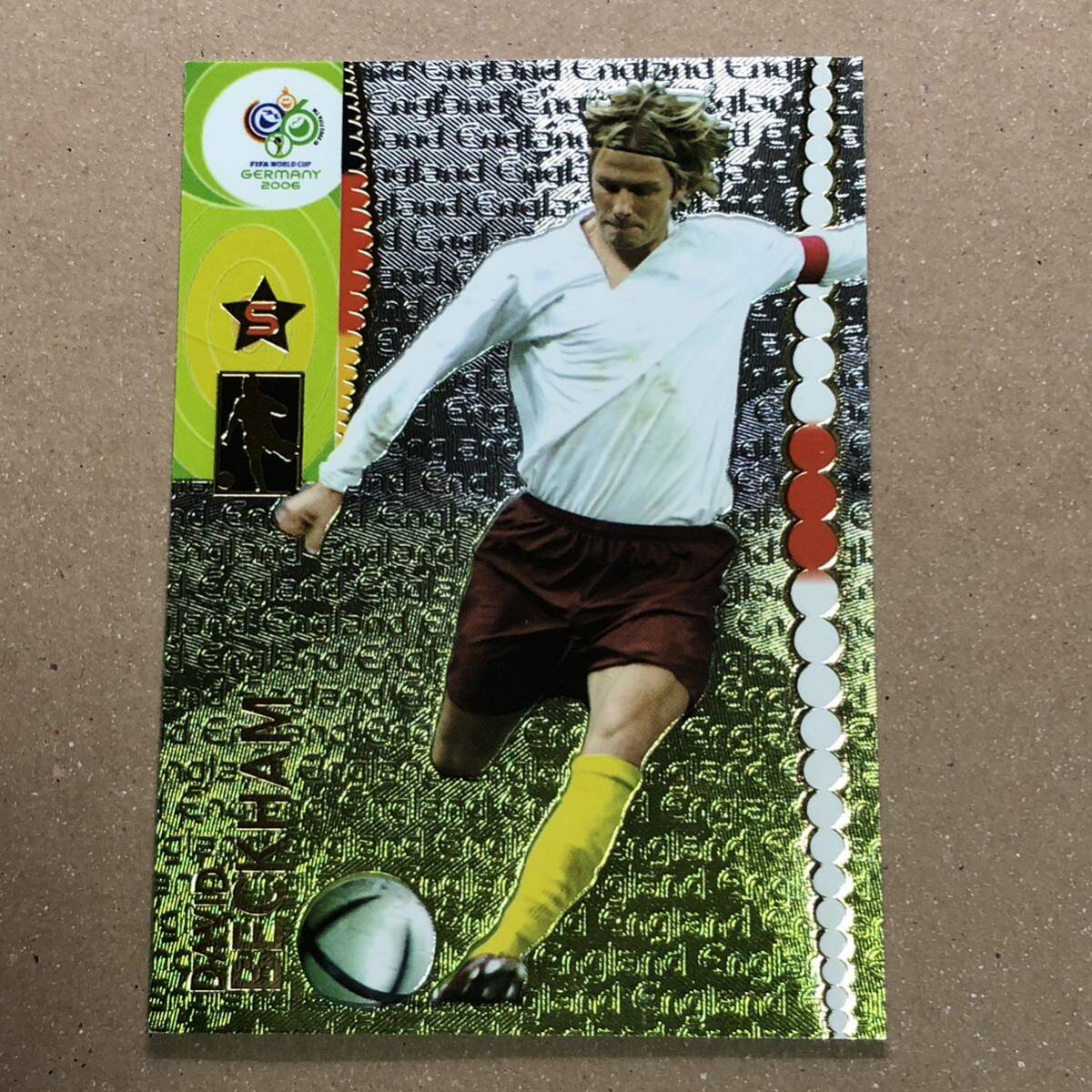 PANINI パニーニ WORLD CUP GERMANY 2006 DAVID BECKHAM デビッド・ベッカム イングランド No.93の画像1