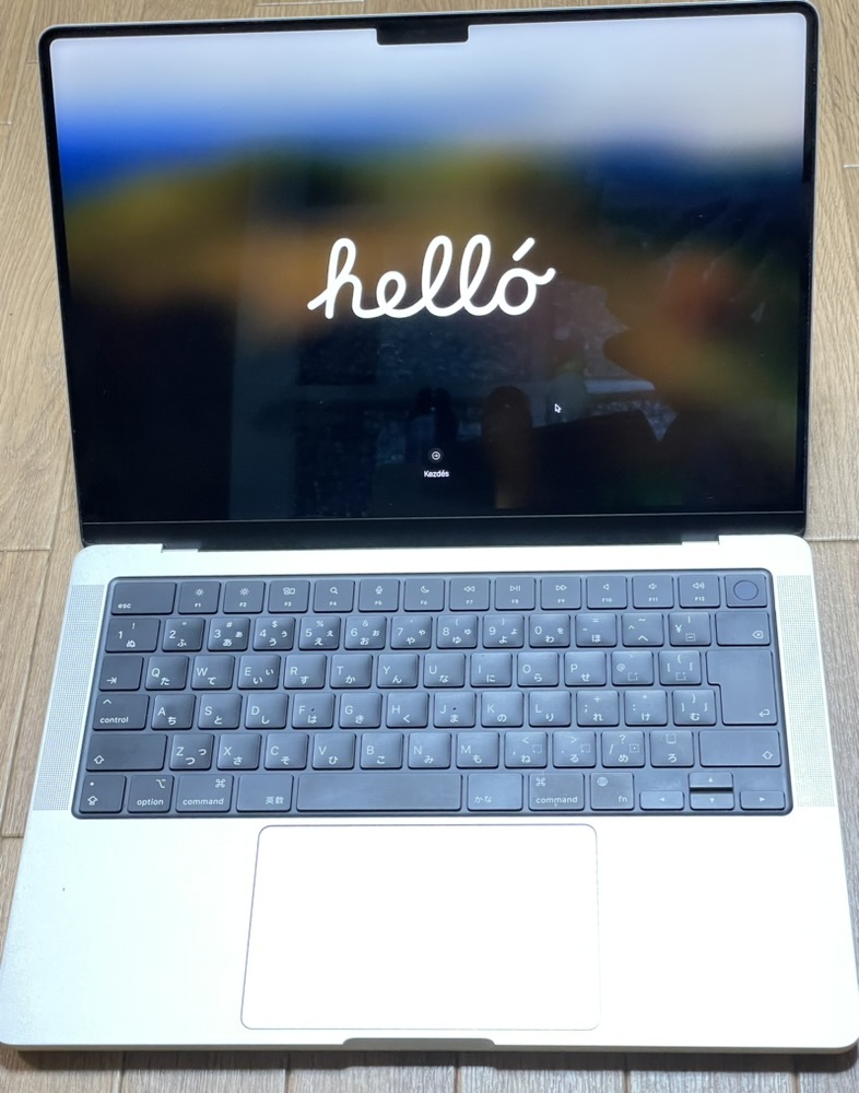 【1円スタート】Apple MacBookPro 14-inch シルバー Model No.A2442_画像1