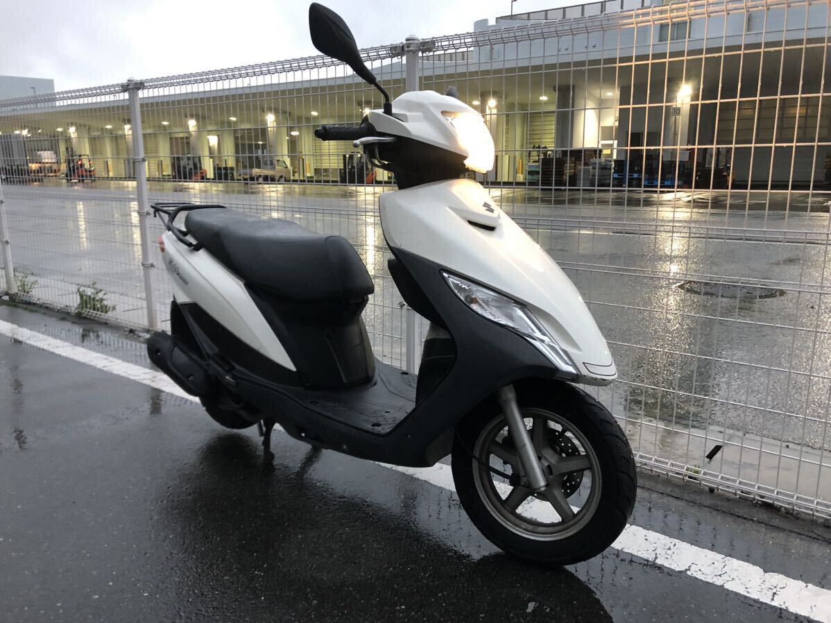 走行8165km! 絶好調 即乗り可能 SUZUKI アドレス125 DT11A 検 アドレスv125g シグナス125x pcx125 アドレスv125s モンキー125 アドレス110_画像1