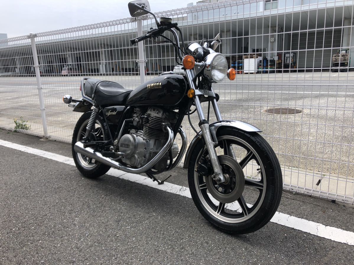 美車 XS400SP 残念ながら書無 クランキング確認済み！圧縮○ レストアベースに！！ 検GX400SP GX250 XS250 gs400 rd250 rz250の画像1