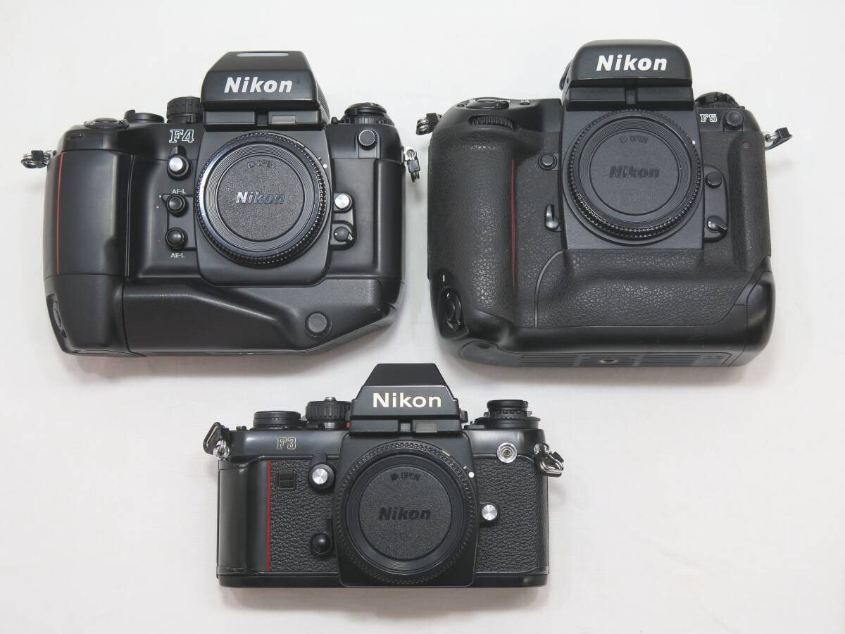 【1円スタート】 ニコン カメラ ボディ Nikon F3 F4 F5 まとめて ジャンクの画像1