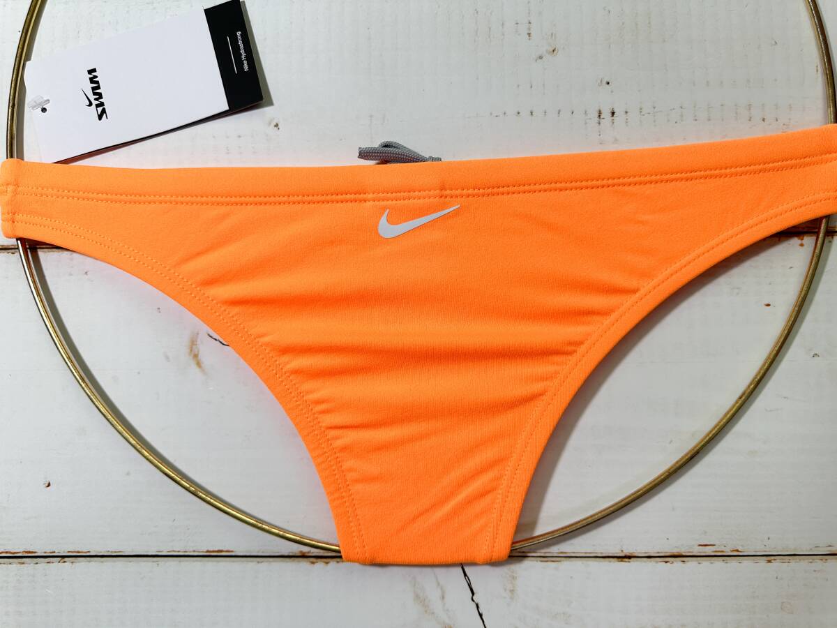 【即決】Nike ナイキ 女性用 ビーチバレー ビキニ ショーツ 水着 ブルマ HYDRASTRONG Bright Citrus 海外S_画像4