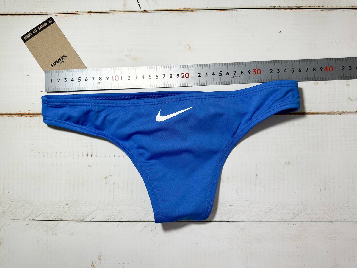 【即決】Nike ナイキ 女性用 ビーチバレー ビキニ ショーツ 水着 ブルマ チーキー Blue 海外S