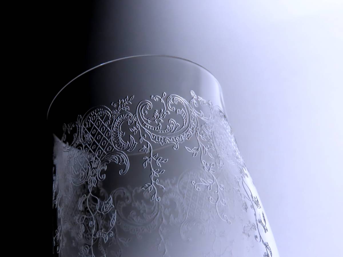 #701【ボヘミアグラス】　タンブラー６客セット　　クリスタル　　ボヘミアングラス　　新品　　数量追加可能_画像3