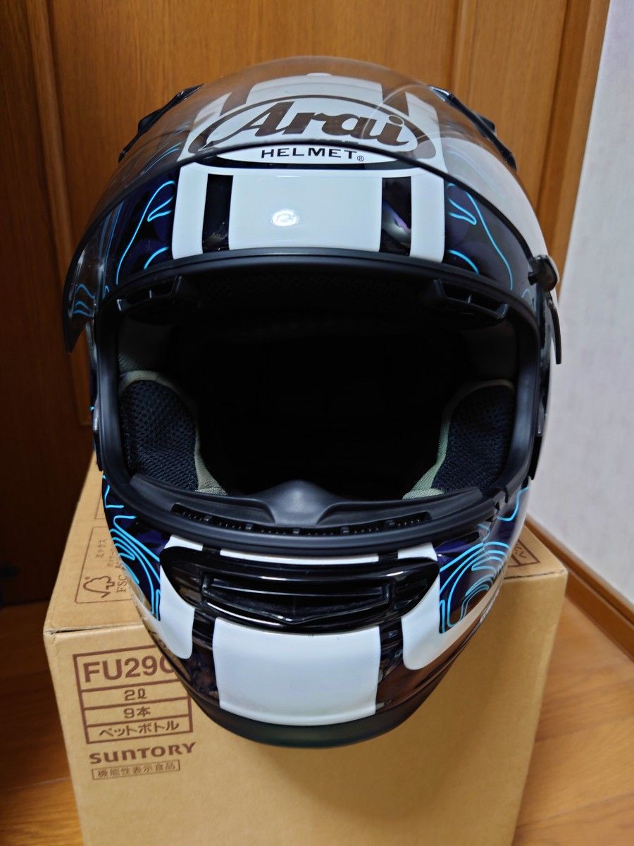 Arai PROFILE RIPTIDE 59/60cm 2009年2月製造 セミスモークシールド