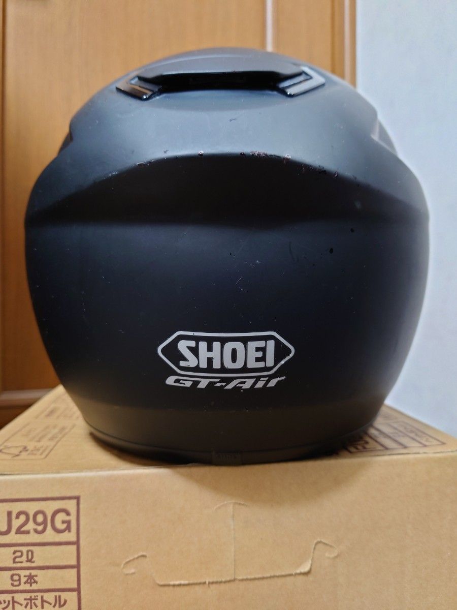 SHOEI GT-air  XL61cm 2015年10月製造 新品ミラーシールド　インナーバイザー付き　マットブラック　内装美品