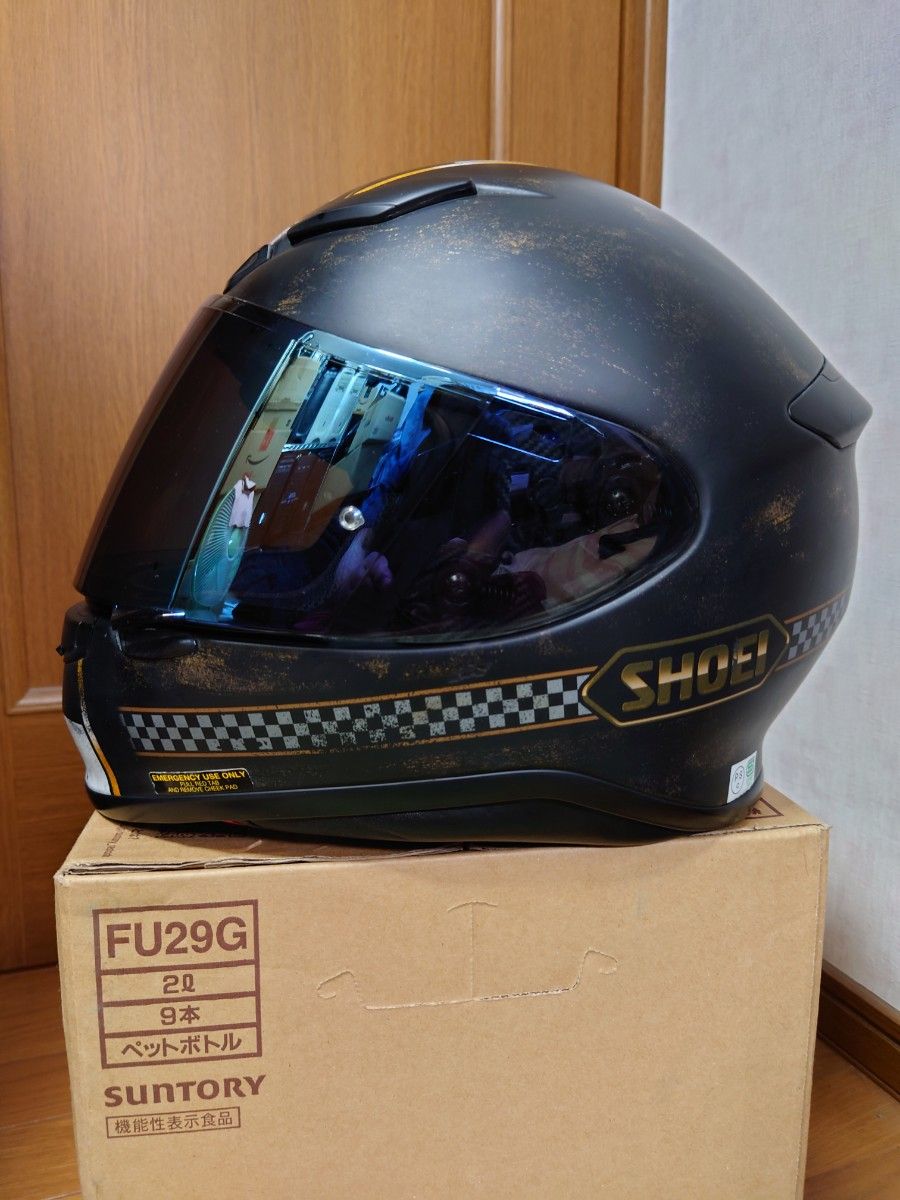 SHOEI Z-7 TERMINUS M57cm 2015年4月製造 ミラーシールド