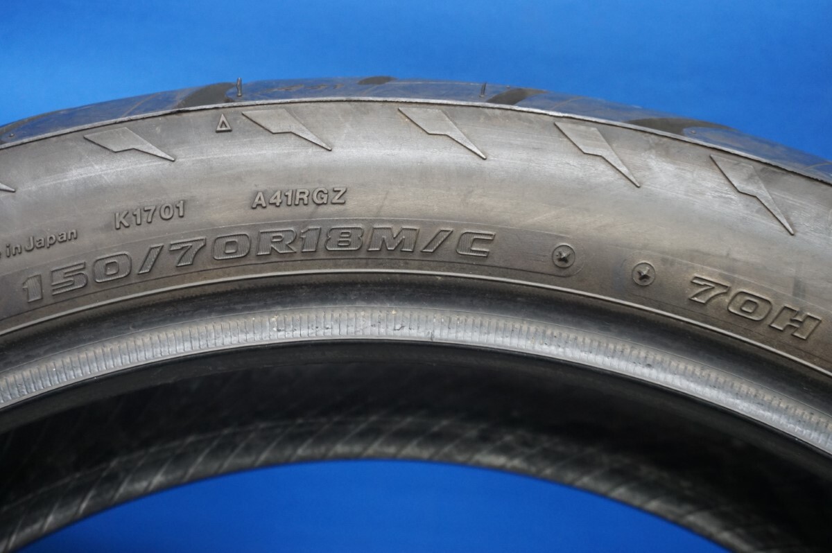 バリ山！バトラックスADVENTURE A41R G●150/70R18●手渡し可！●CRF1000Lアフリカツイン XL750トランザルプ テネレ700●(bD044の画像5