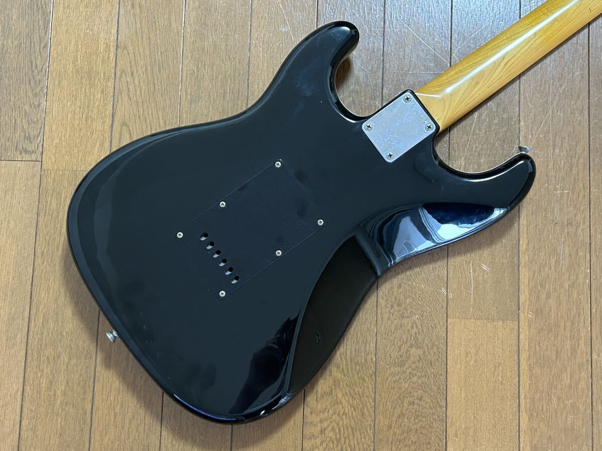 [GT]Fender Japan Squier フェンダー・ジャパン・スクワイヤーST62 BLKブラック Aシリアル ローズウッド・フィンガーボード！Made in Japan_画像8