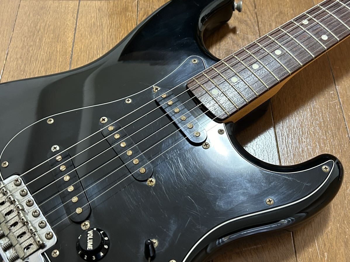 [GT]Fender Japan Squier フェンダー・ジャパン・スクワイヤーST62 BLKブラック Aシリアル ローズウッド・フィンガーボード！Made in Japan_画像3