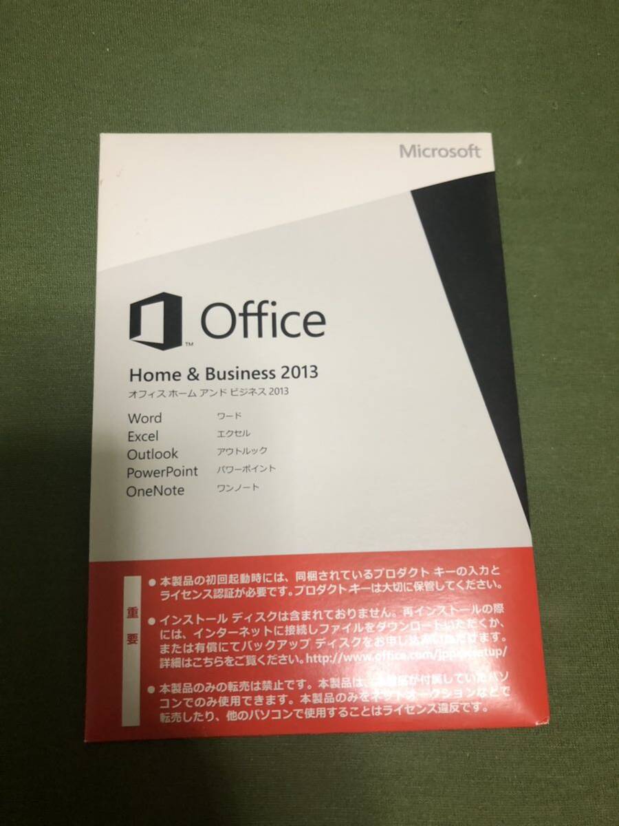 Microsoft Office Home and Business 2013 OEM版 認証可能 クリックポスト発送の画像1