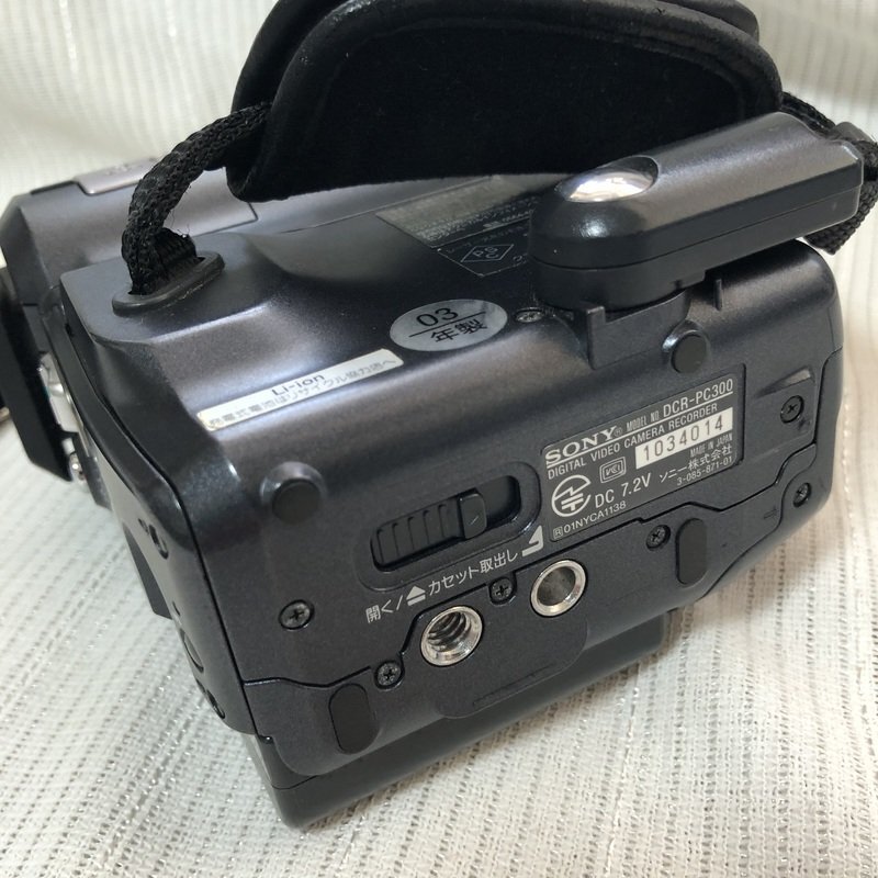 SONY Sony Bluetooth видео камера DCR-PC300 портативный cam цифровой Mini DV аккумулятор 2 шт есть IW404BC01SNY
