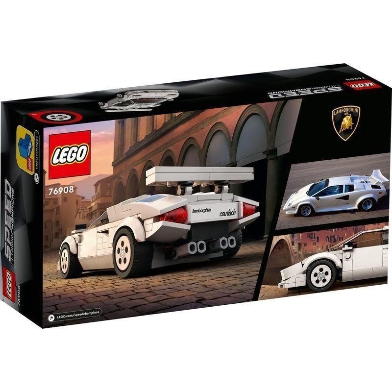新品 レゴ 76908 スピード チャンピオン ランボルギーニ カウンタック LEGO SPEED champion Lamborghini Countach 同梱 宅急便 送料950円～