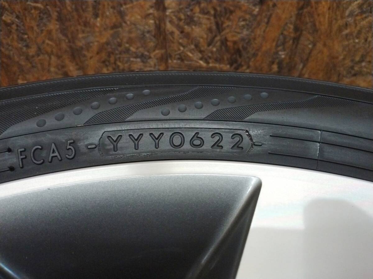 * Nissan original aluminium wheel + 22 year made YOKOHAMA BluEarth-RV RV03*BluEarth 165/55R15 4 pcs set [ Roox Dayz Clipper Rio Sakura ]