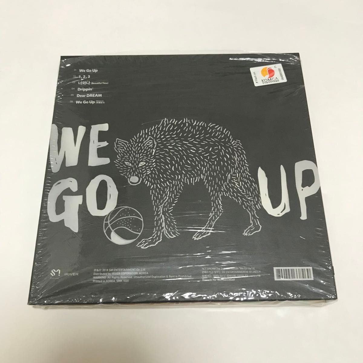 NCT DREAM We Go Up (輸入盤CD) （2018/9/14発売) 2nd Mini Album ステッカー　中国版
