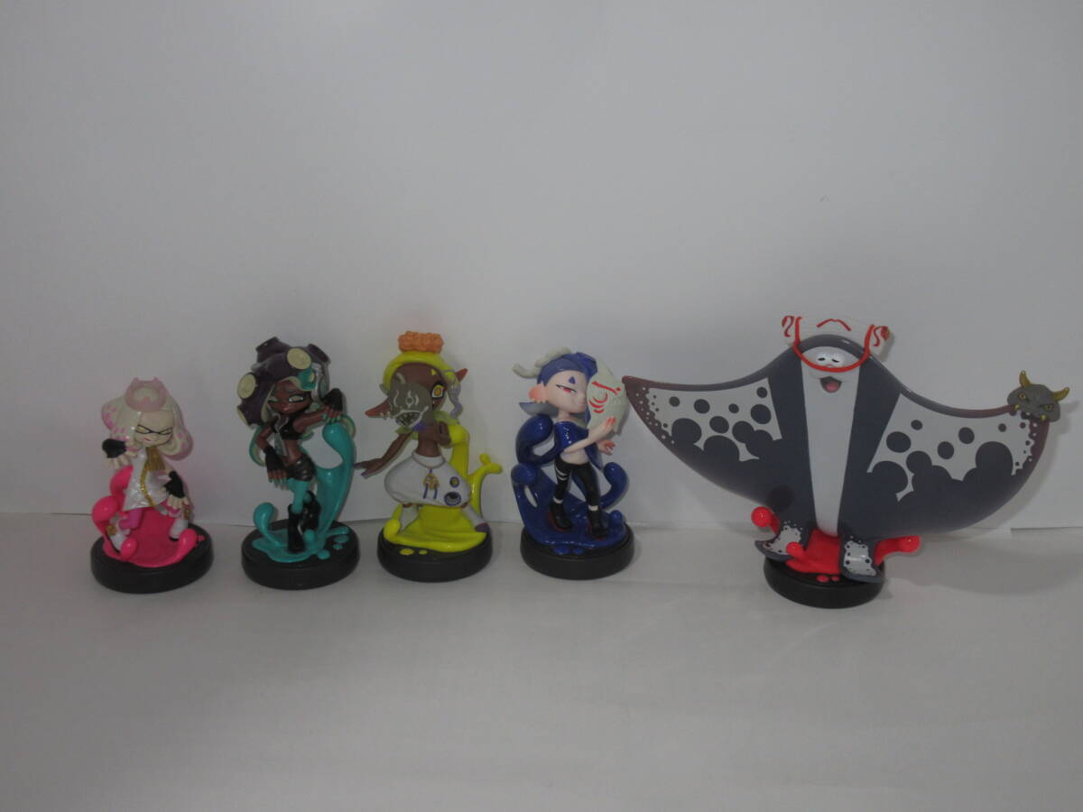 SWITCH amiibo 全23体 全種ギア 19種 フルセット タコ スプラ SWITCH amiibo 全23体 全種ギア 19種 フルセット タコ スプラ