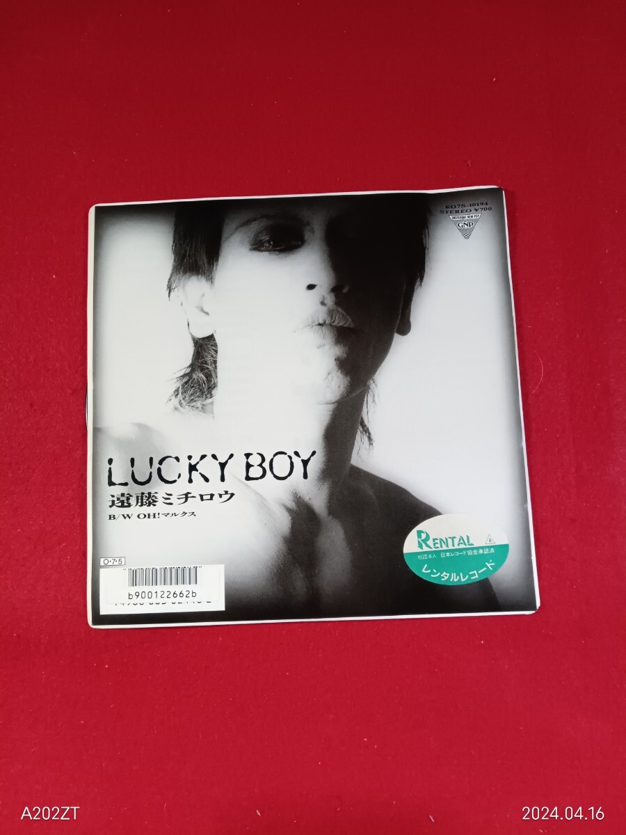 遠藤ミチロウ / LUCKY BOY EP盤レコードの画像1