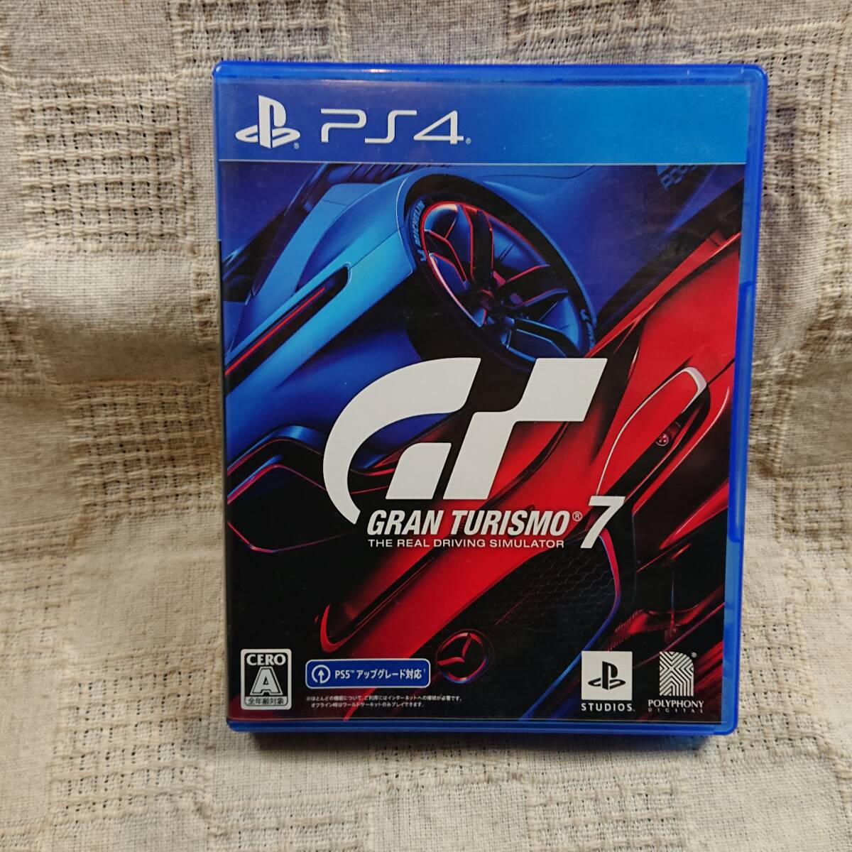 美品[Ah] PS4 Play Station 4 GRAN TURISMO 7 グランツーリスモ 7  定形外郵便250円発送の画像1