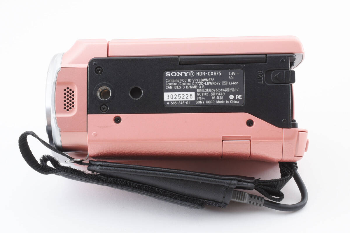 ★極上品★ソニー SONY HDR-CX675 HANDYCAM ★ T253#2450_画像8