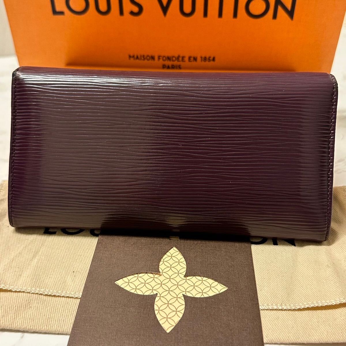 ルイヴィトン LOUIS VUITTON エピ ポルトフォイユ サラ 財布 長財布 レディース の画像2