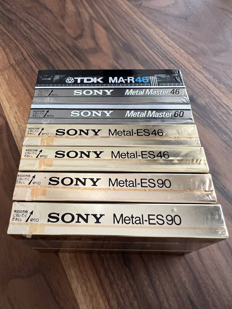 SONY Metal ES・Metal Master 新品未使用メタルテープ, TDK MA-R 新品未使用メタルテープの画像4