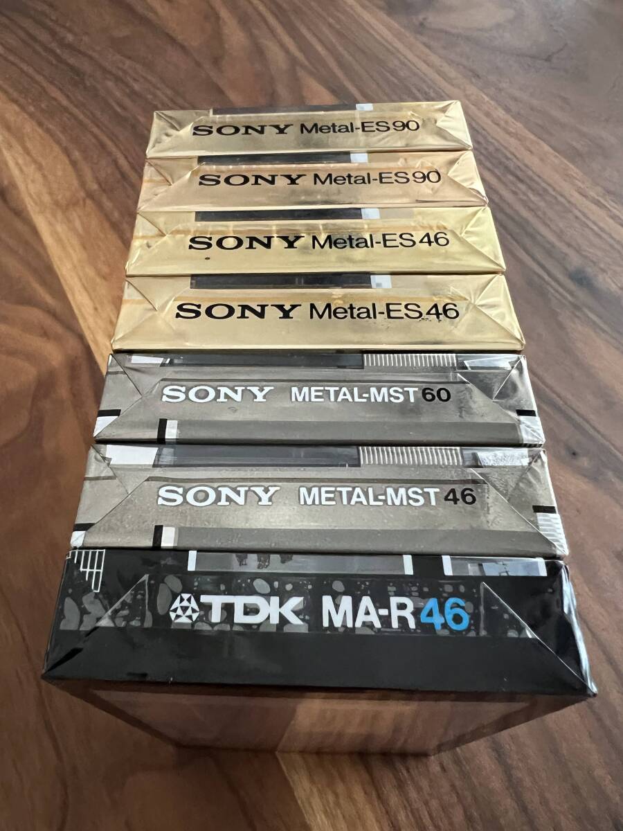 SONY Metal ES・Metal Master 新品未使用メタルテープ, TDK MA-R 新品未使用メタルテープの画像6