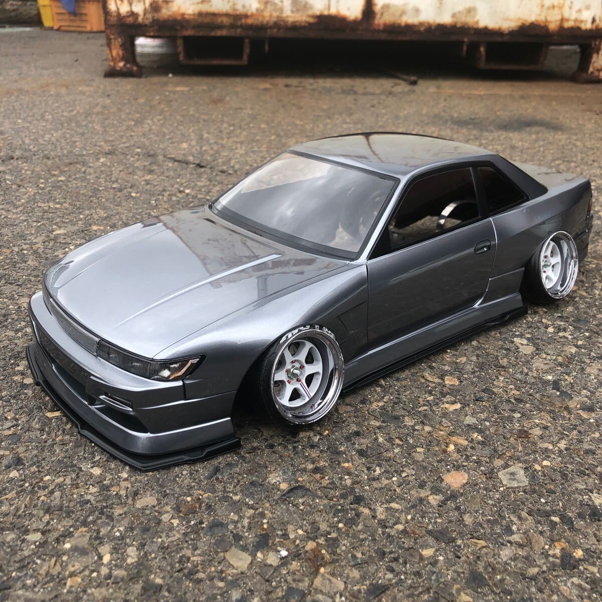 アディクション スピリット玲　雅　S13シルビア　ハイグレードボディ　ラジドリ ヨコモRD2.0 レーヴD RDX ドリフト