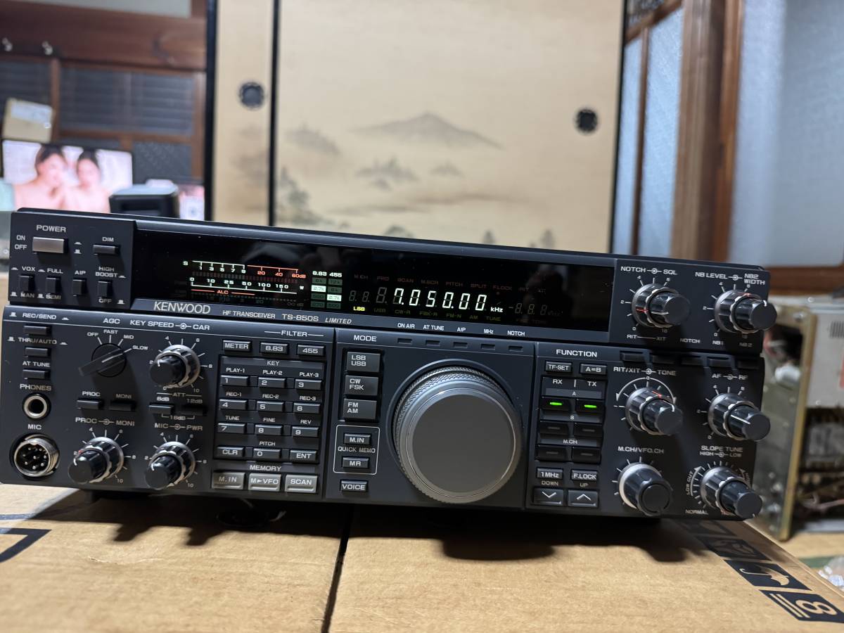 新品同様？【KENWOOD】TS-850S imited R5・12メーカー点検済_画像1