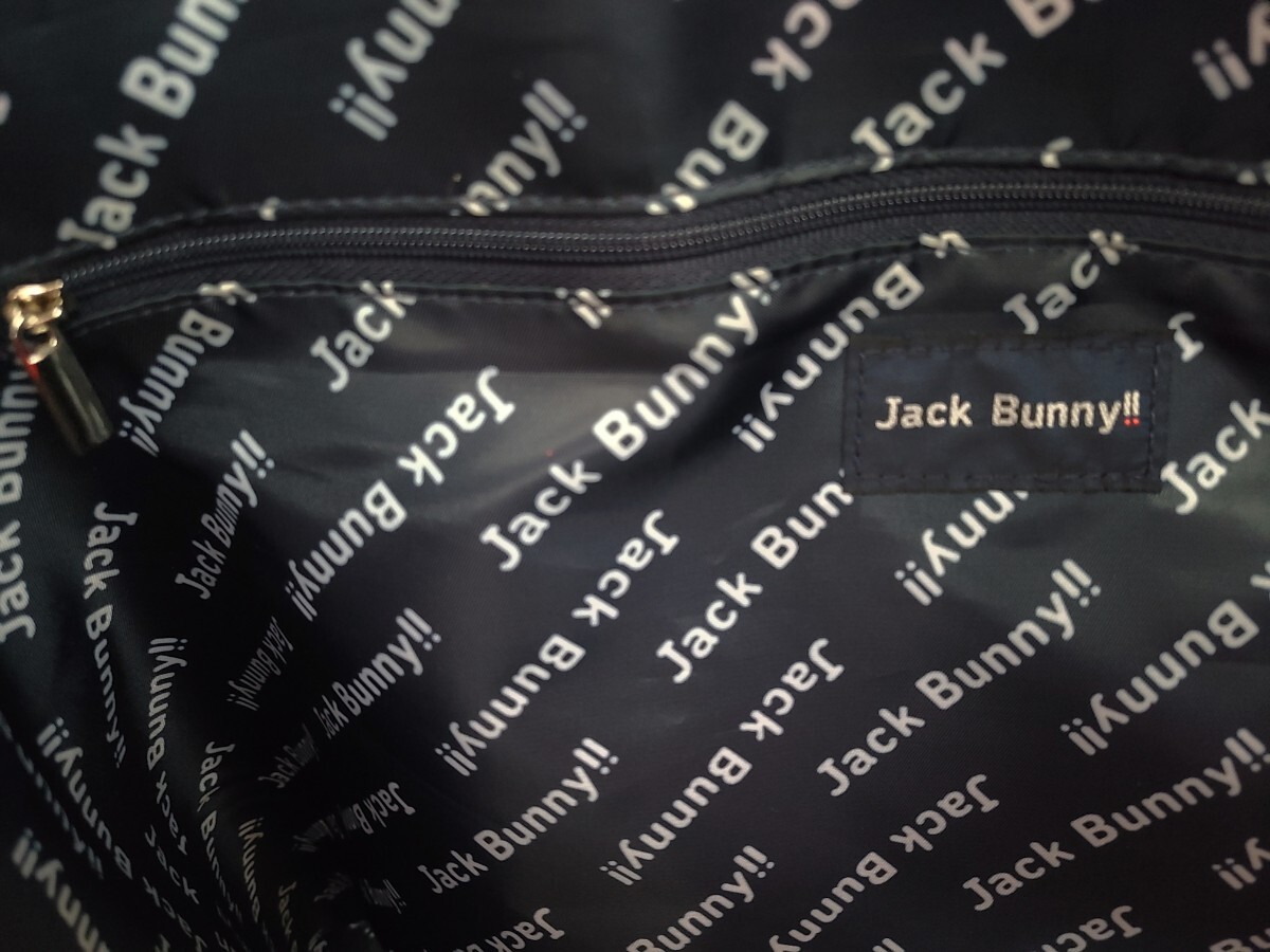 ○美品中古品○JACK BUNNY ジャックバニー ピンク色トートバッグの画像8