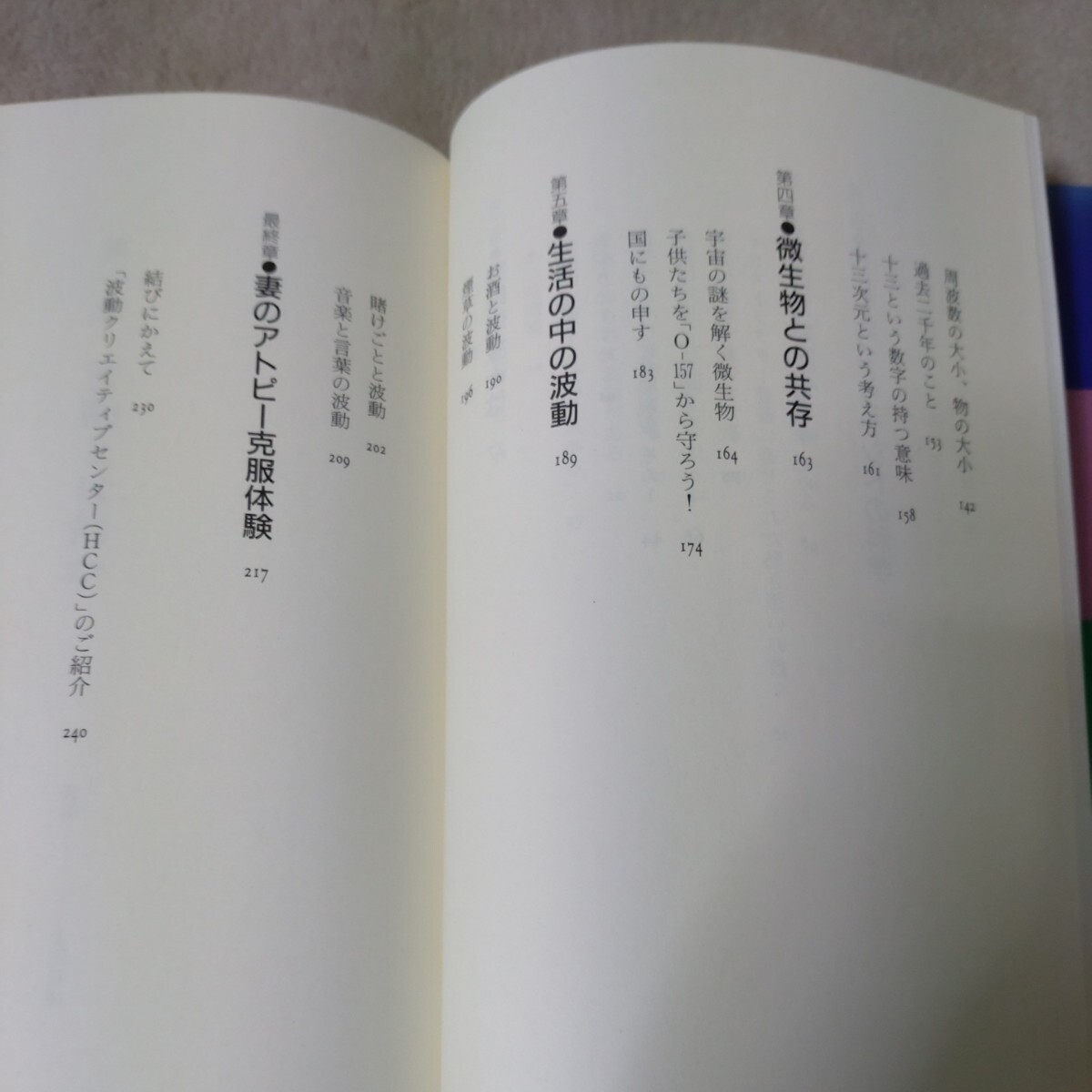 波動とは何か　科学と心の共鳴エネルギー　江本勝　1996年