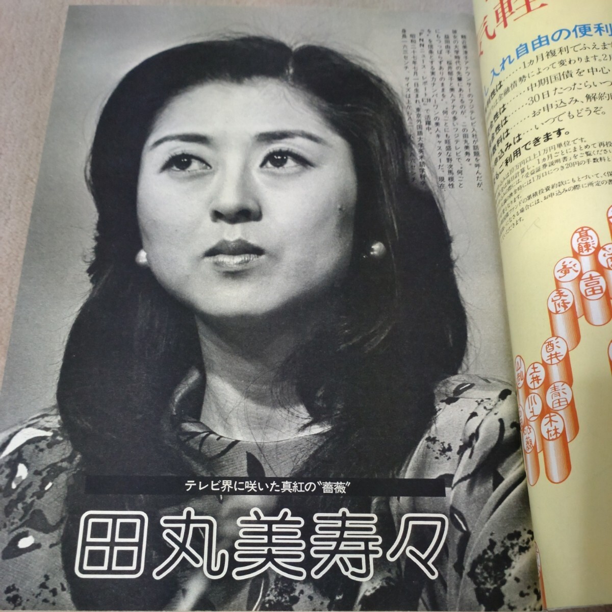 週刊大衆　1981年3/19　陽春デラックス特別号　岩崎良美