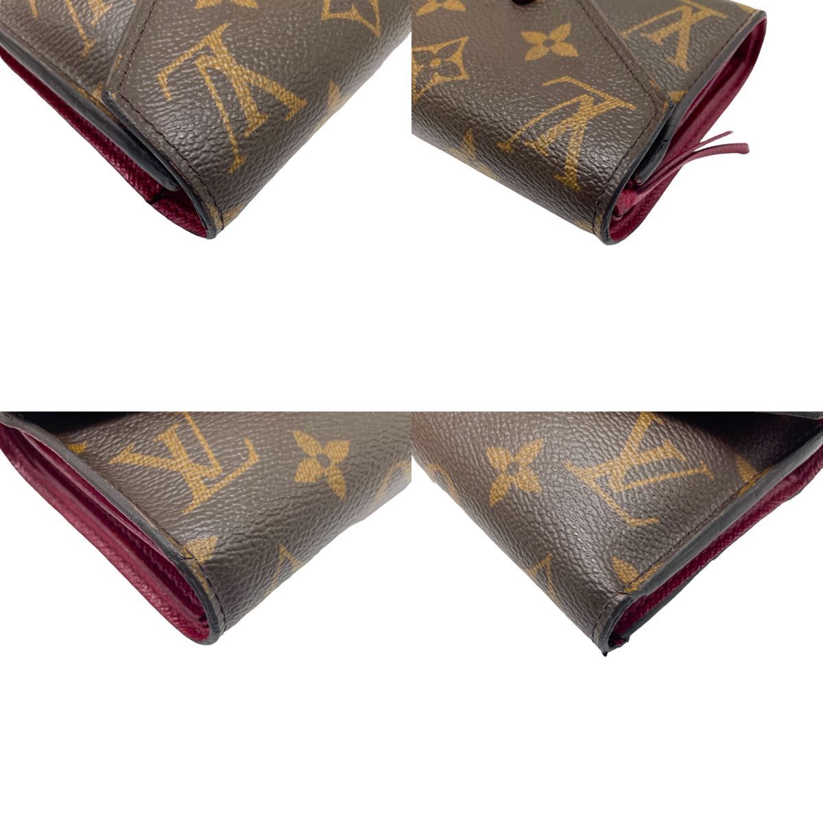 超極美品】ルイヴィトン モノグラム ヴィクトリーヌ フーシャ 三 超極美品】ルイヴィトン モノグラム ヴィクトリーヌ フーシャ 三