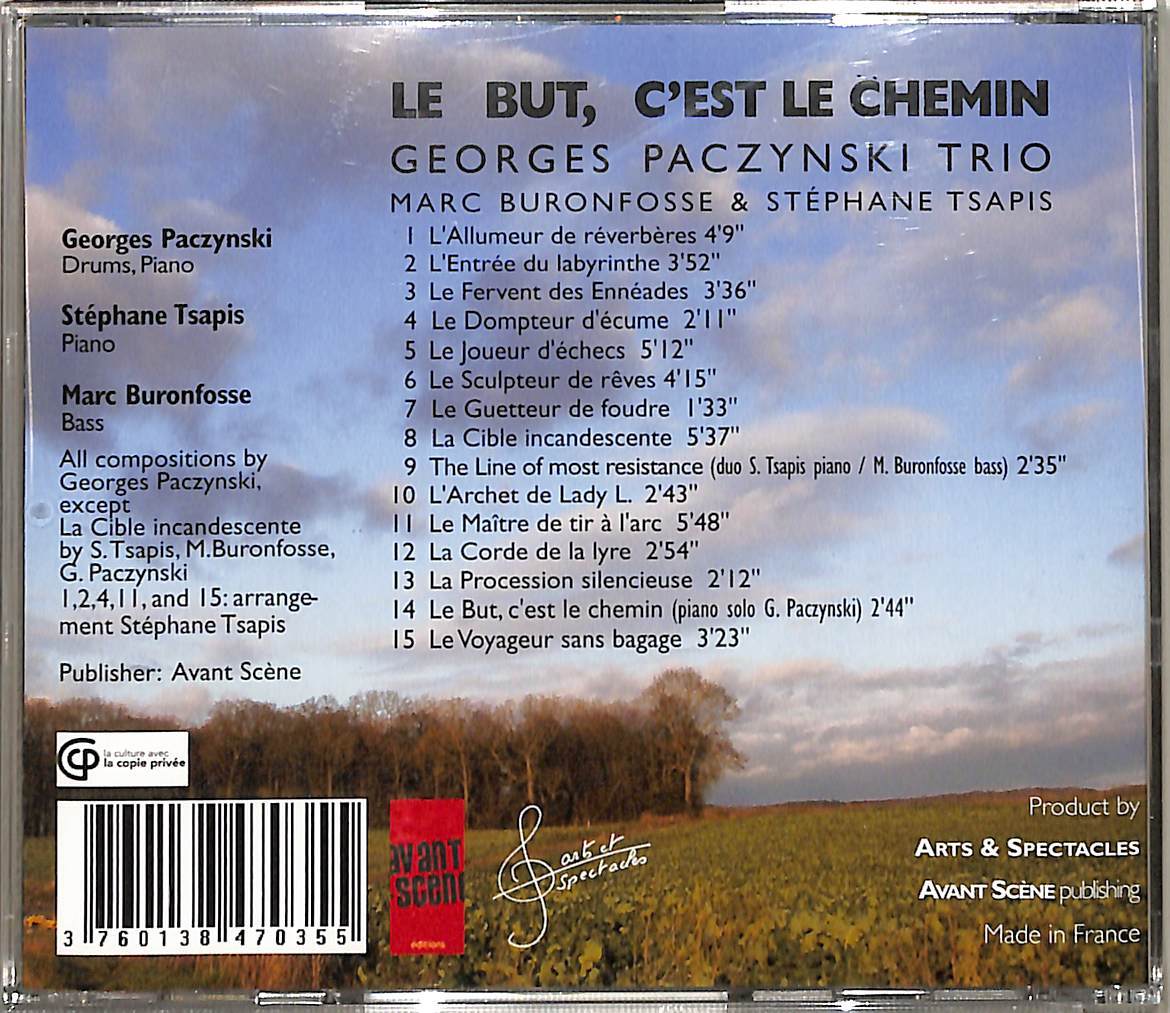 D00160329/CD/Georges Paczynski Trio「But Cest Le Chemin」_画像2