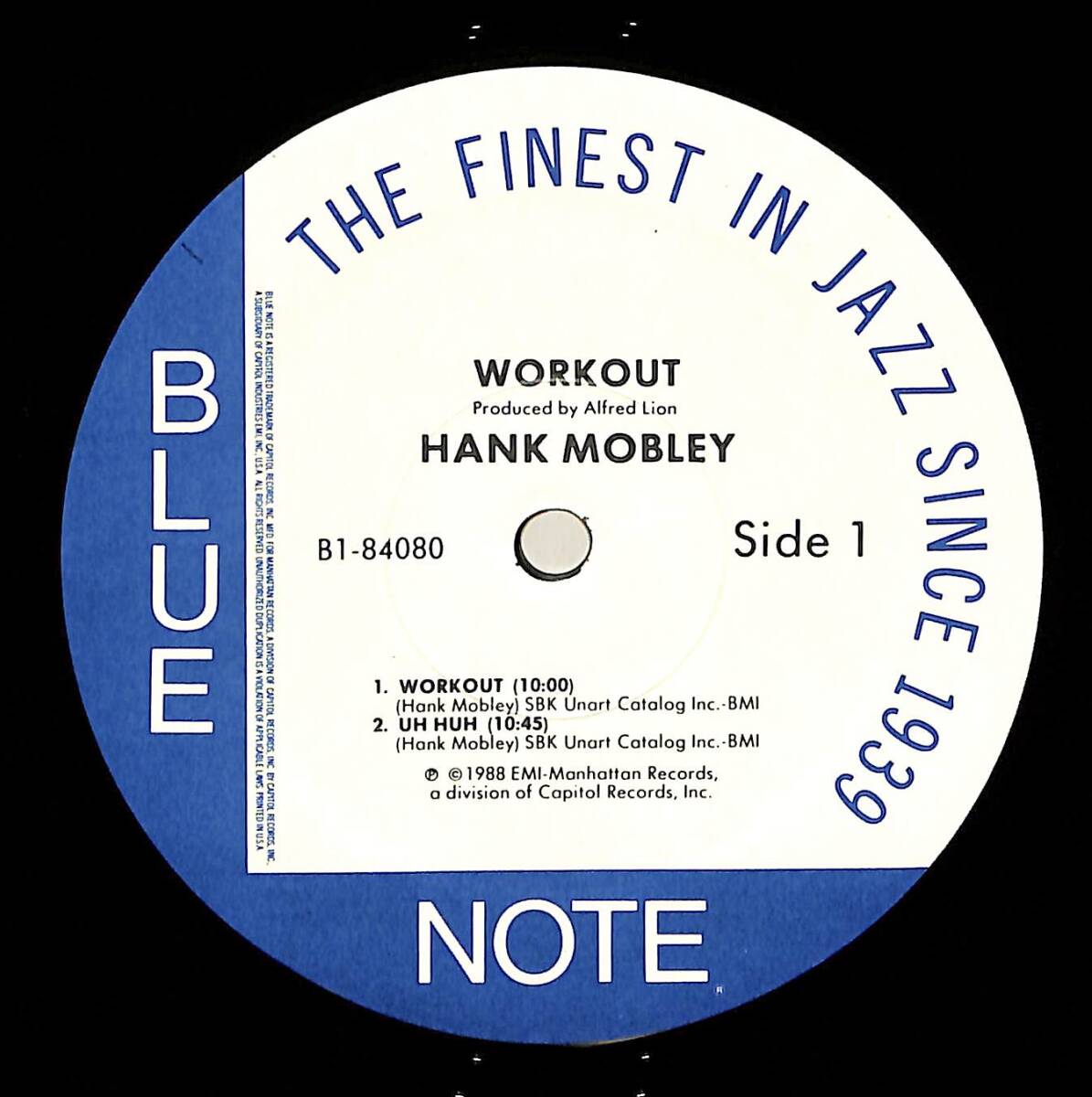 A00591375/LP/ハンク・モブレー「Workout (1988年・B1-84080・ハードバップ)」_画像3