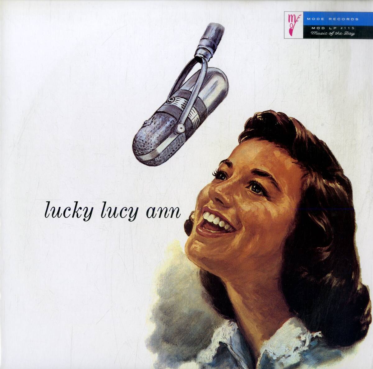 A00591412/LP/ルーシー・アン・ポルク (LUCY ANN POLK)「Lucky Lucy Ann (1988年・MOD-LP-115・180g重量盤・ヴォーカル)」_画像1