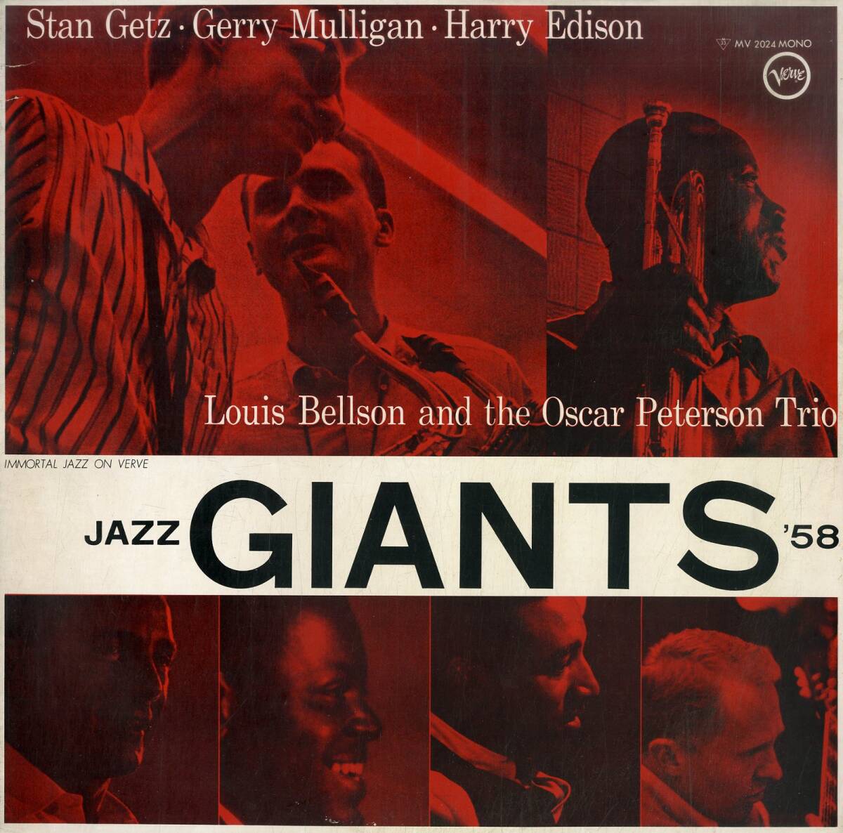 A00591601/LP/Stan Getzほか「Jazz Giants 58」_画像1