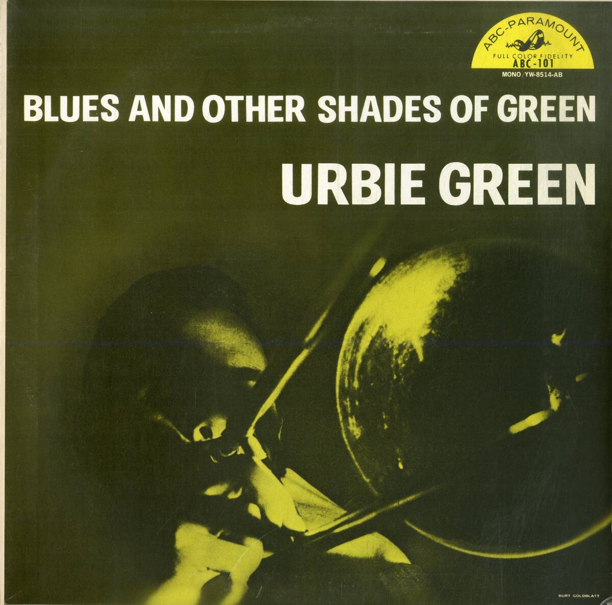 A00591698/LP/Urbie Green「Blues And Other Shades Of Green」_画像1