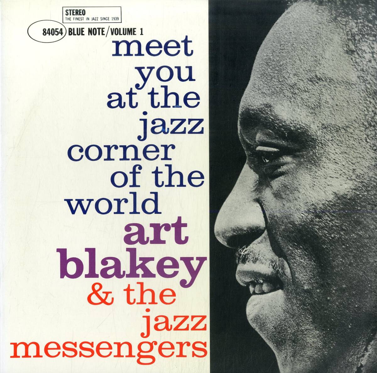 A00592215/LP/Art Blakey & The Jazz Messengers「Meet You At The Iazz Corner Of The World Vol1」の画像1