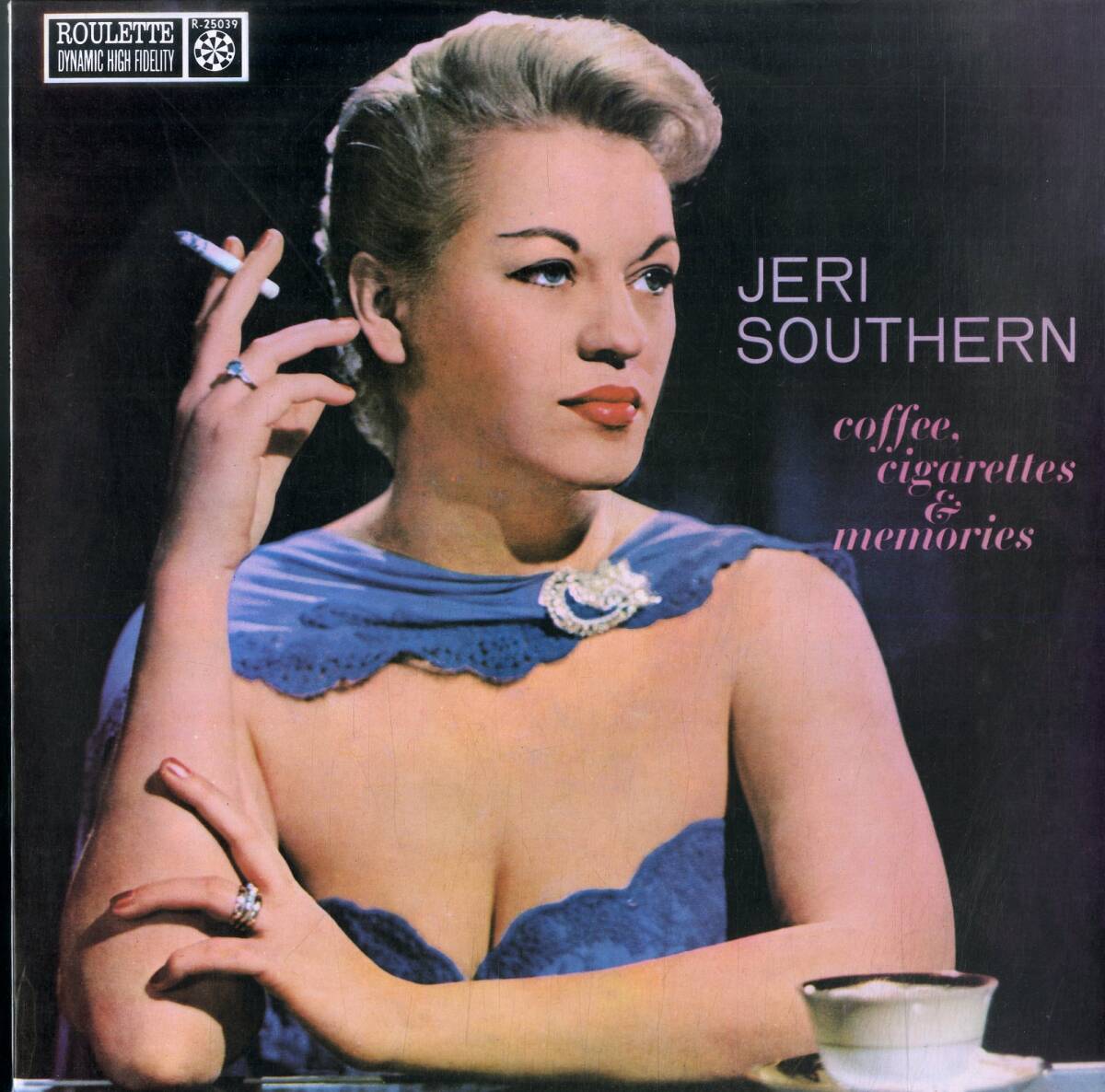 A00592227/LP/Jeri Southern「Coffee Cigarettes & Memories」の画像1