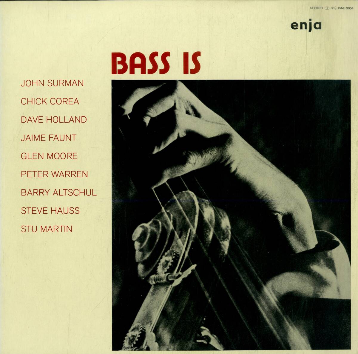 A00591926/LP/ピーター・ウォーレン (PETER WARREN)「Bass Is ベース・イズ (1985年・15MJ-9054・フリージャズ)」の画像1