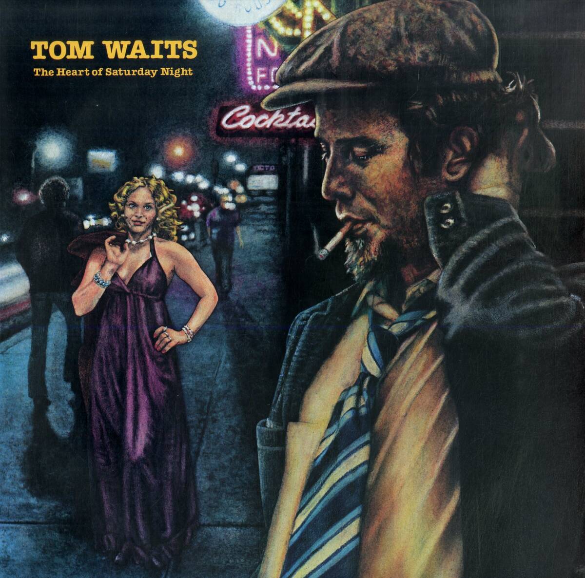 A00592691/LP/トム・ウェイツ (TOM WAITS)「The Heart Of Saturday Night 土曜の夜 (1976年・P-10243Y・ブルースロック)」の画像1