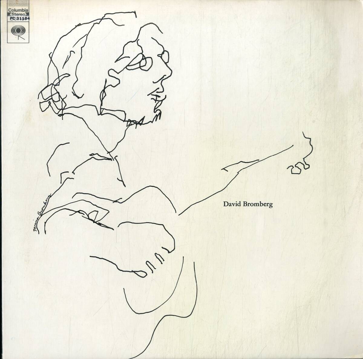 A00592733/LP/デヴィッド・ブロムバーグ (DAVID BROMBERG)「David Bromberg (PC-31104・ブルースロック・フォークロック)」の画像1