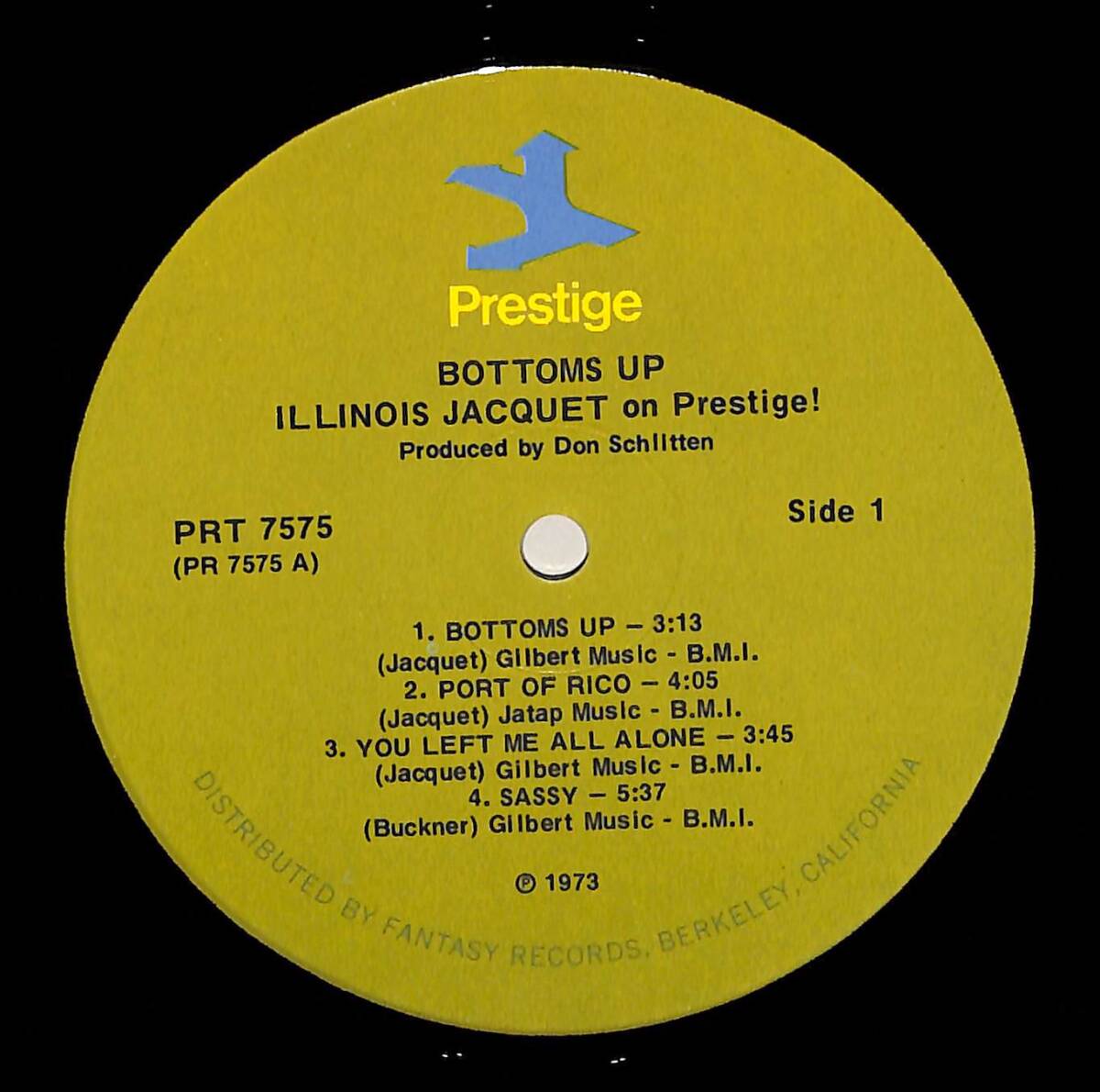 A00591484/LP/イリノイ・ジャケー「Bottoms Up - Illinois Jacquet On Prestige! (PR-7575・バップ・スウィングJAZZ)」_画像3