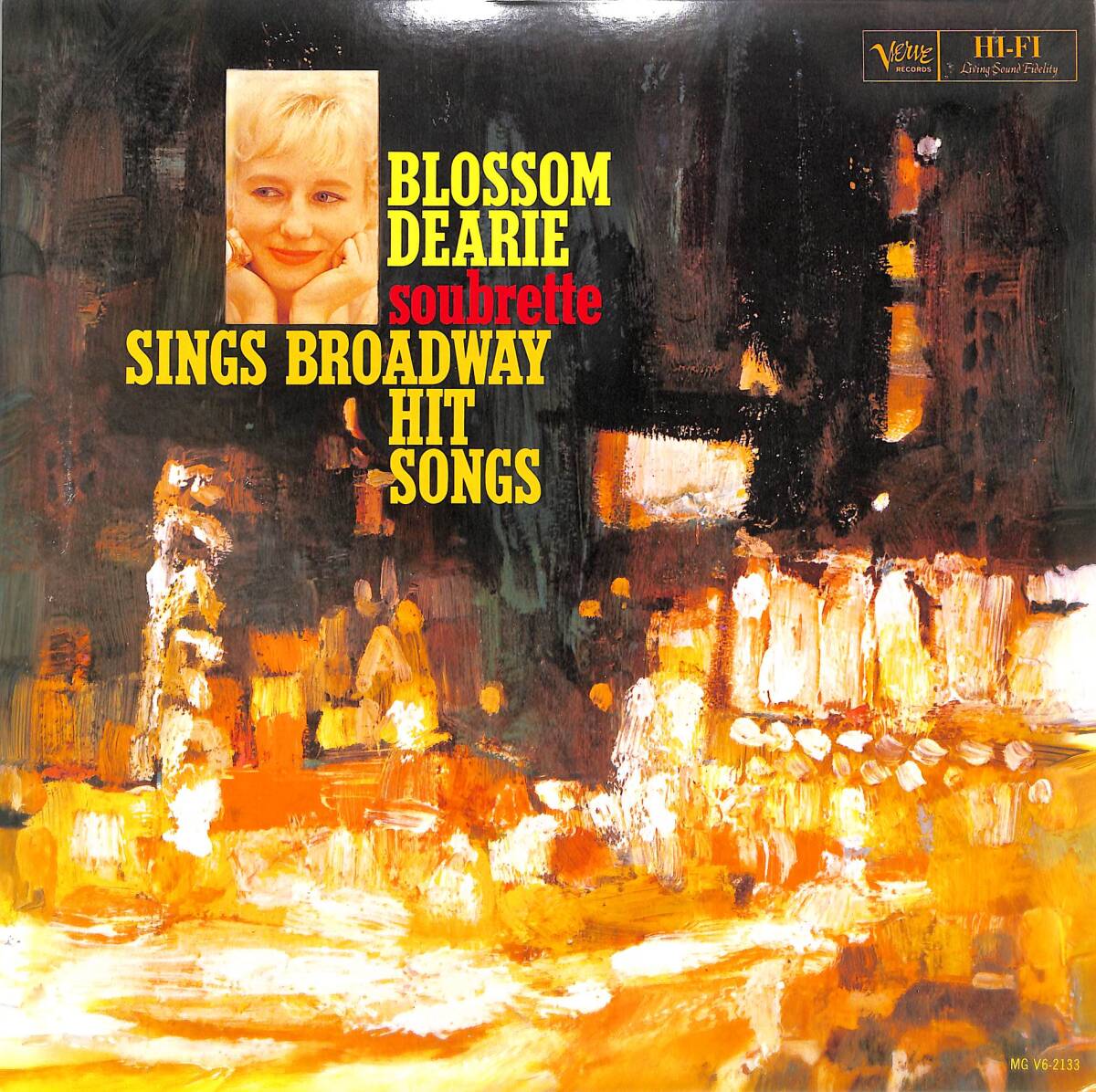 A00590989/LP/ブロッサム・ディアリー「Soubrette Sings Broadway Hit Songs ブロードウェイ・ヒット・ソングス (1994年・POJJ-1608・ヴ_画像1