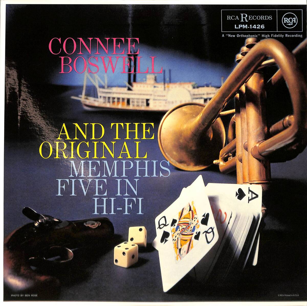 A00591143/LP/コニー・ボズウェル「Connee Boswell And The Original Memphis Five In Hi-Fi (BVJJ-2851・ヴォーカル)」_画像1