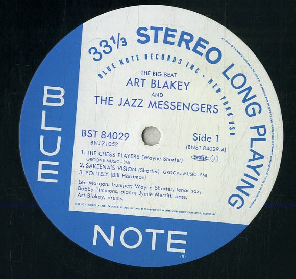 A00591140/LP/Art Blakey & The Jazz Messengers「The Big Beat」_画像3